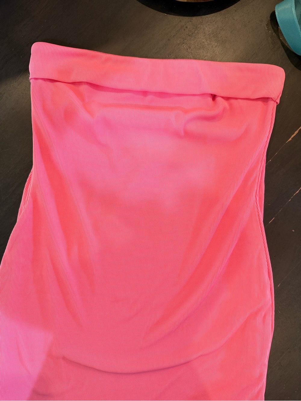 Strapless Pink Bodycon Dress - Modern Women's Dress